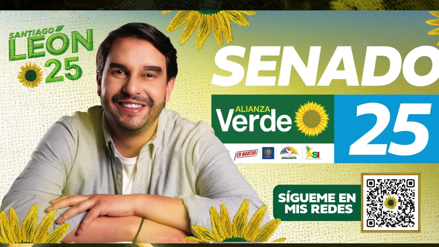 Santiago León 25 — Senado — Alianza Verde 25