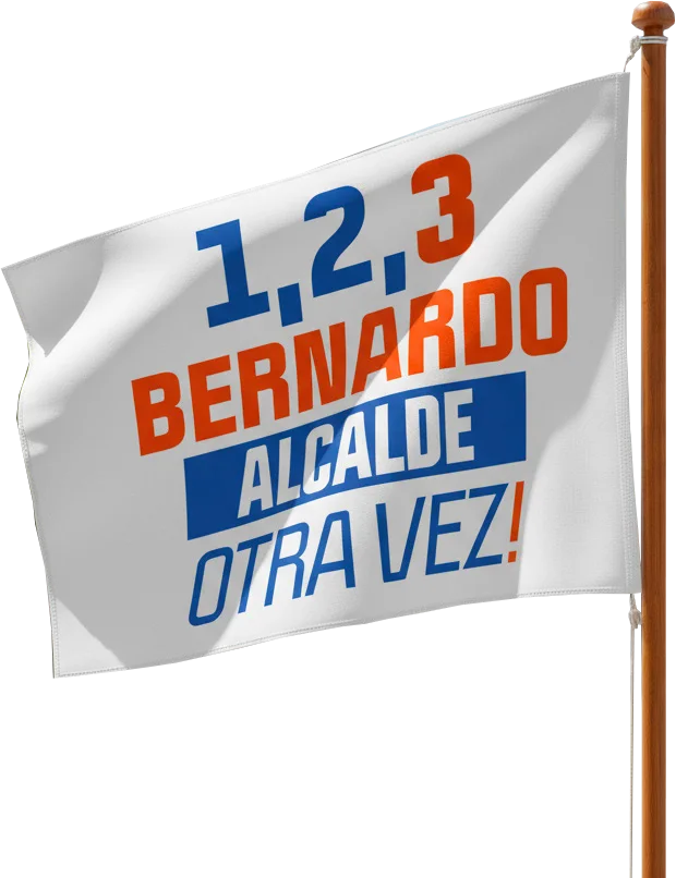 Bandera 1,2,3 Bernardo Alcalde Otra Vez