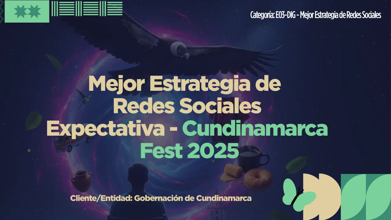 Cundinamarca Fest — estrategia de expectativa y redes sociales