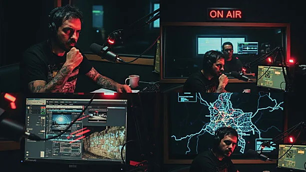 Los investigadores rastrean el enigma de noche