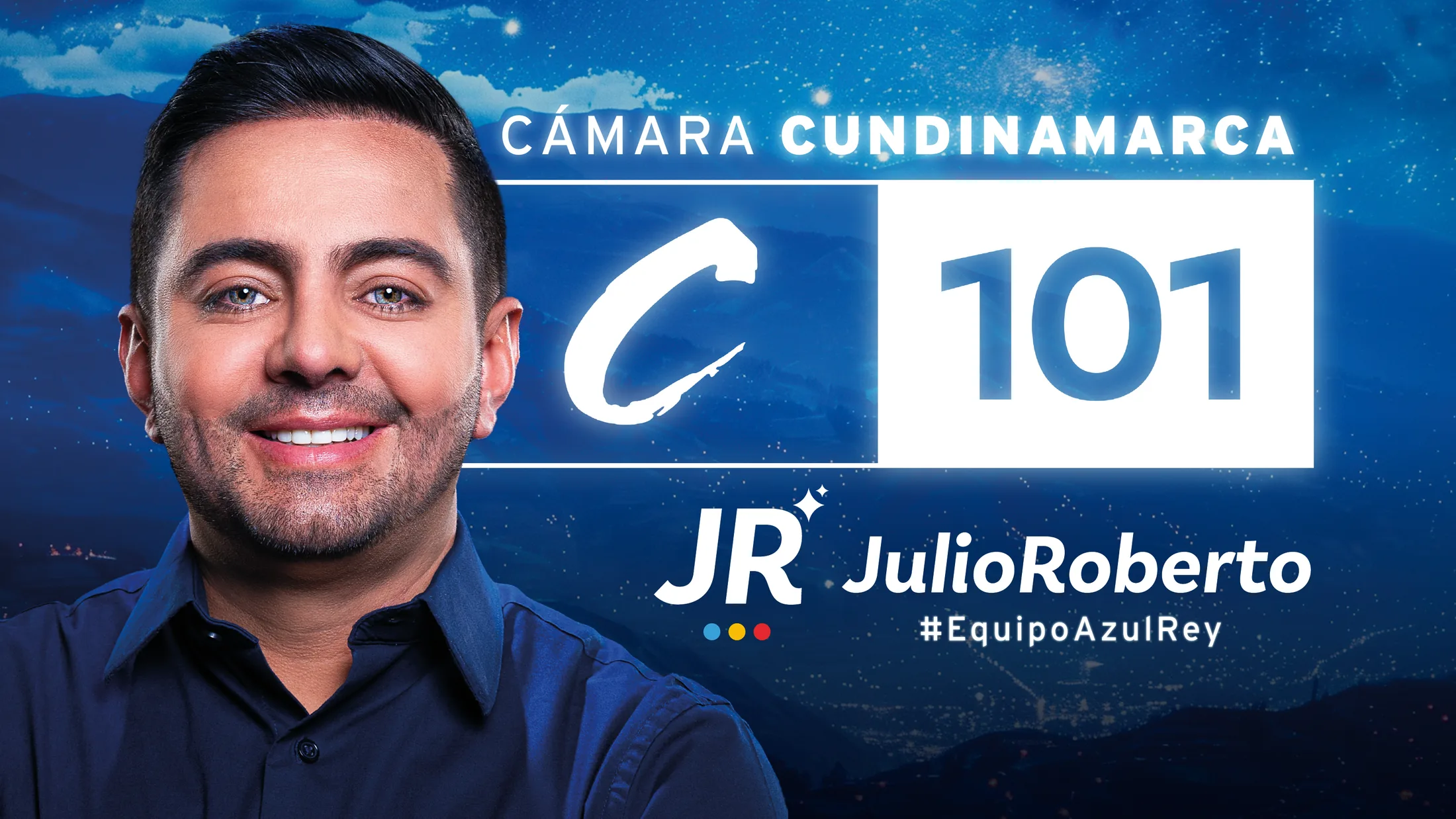 Julio Roberto Salazar — Cámara Cundinamarca C101 — #EquipoAzulRey